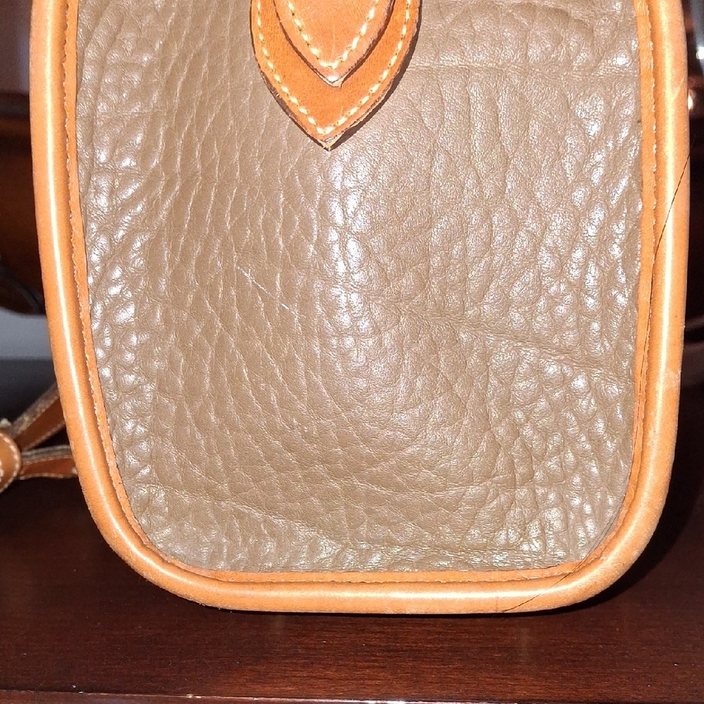 Dooney & Bourke Tan Leather Bag - Picture 6 of 16